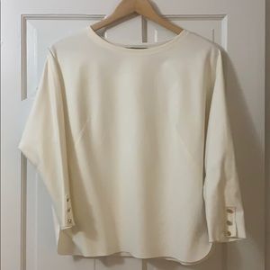 THREE DOT 3/4 SLEEVE GORGEOUS TOP! COMFORTABLE 2!!